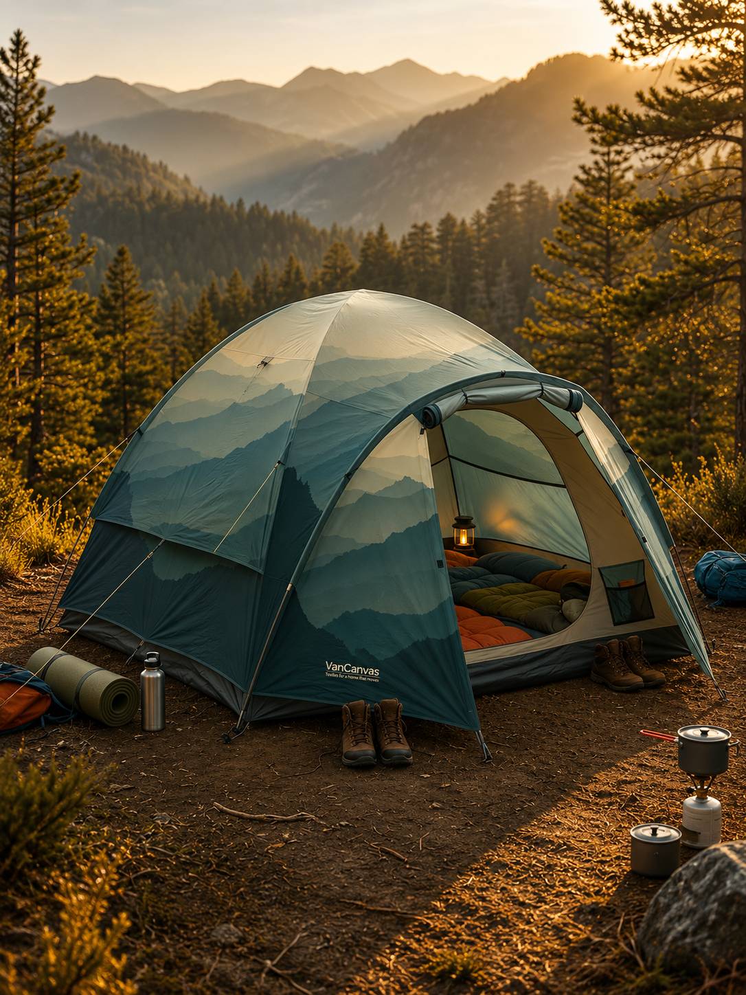 Misty Range tent